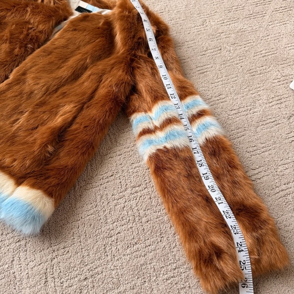 Mother Intarsia Faux Fur Boxy Jacket - Picture 10 of 16